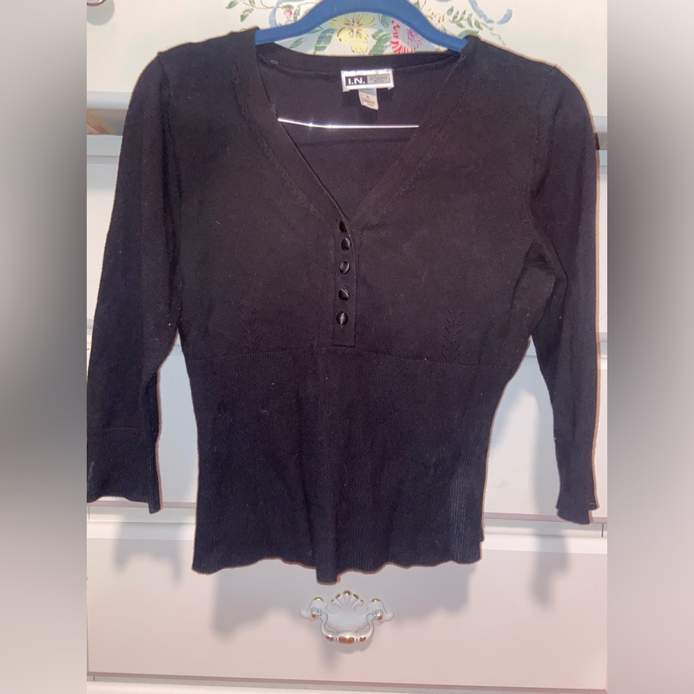 90s Y2K Black top